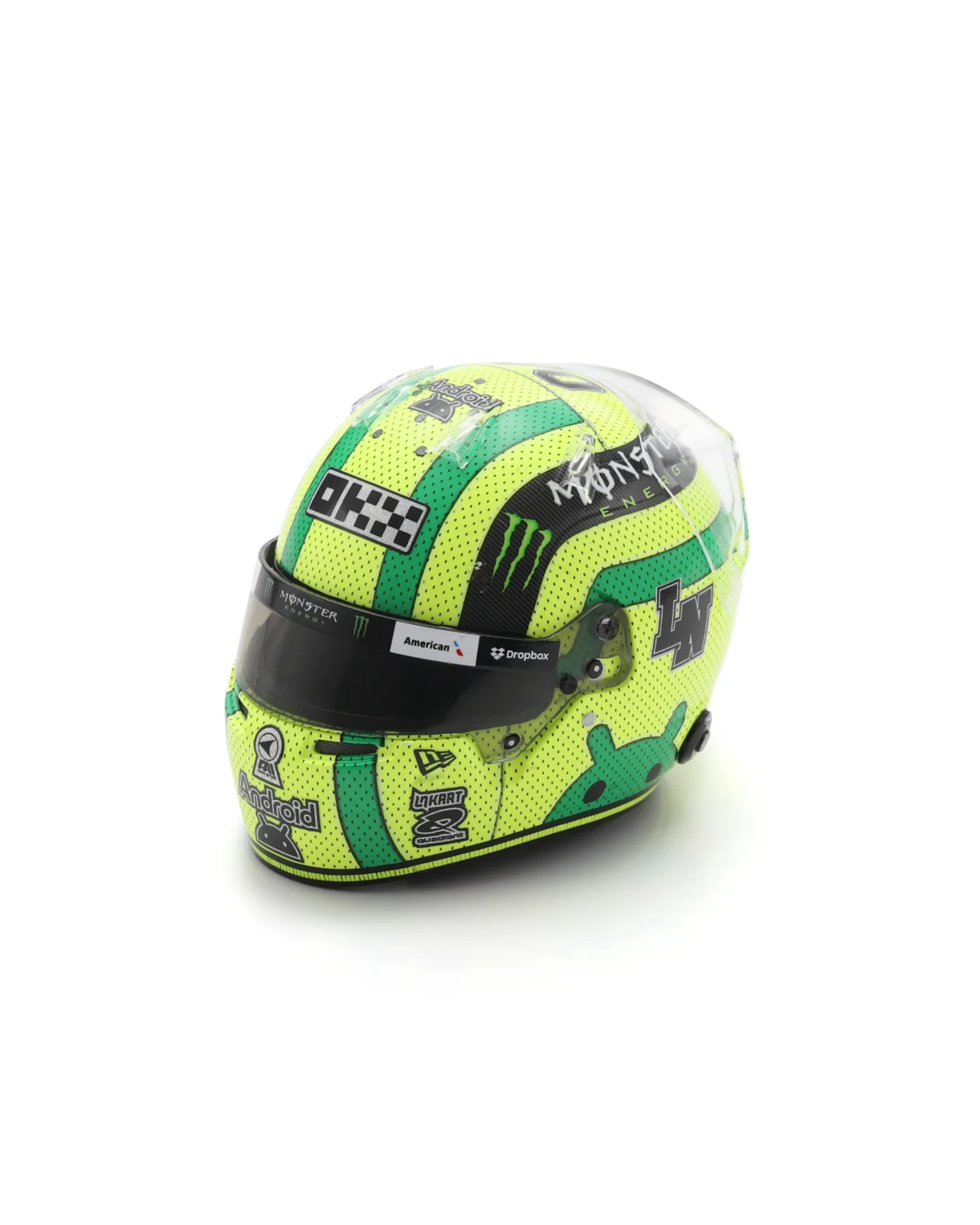 Spark McLaren F1 Team Austin GP 2025 1:5 Mini Helmet #4 Lando Norris