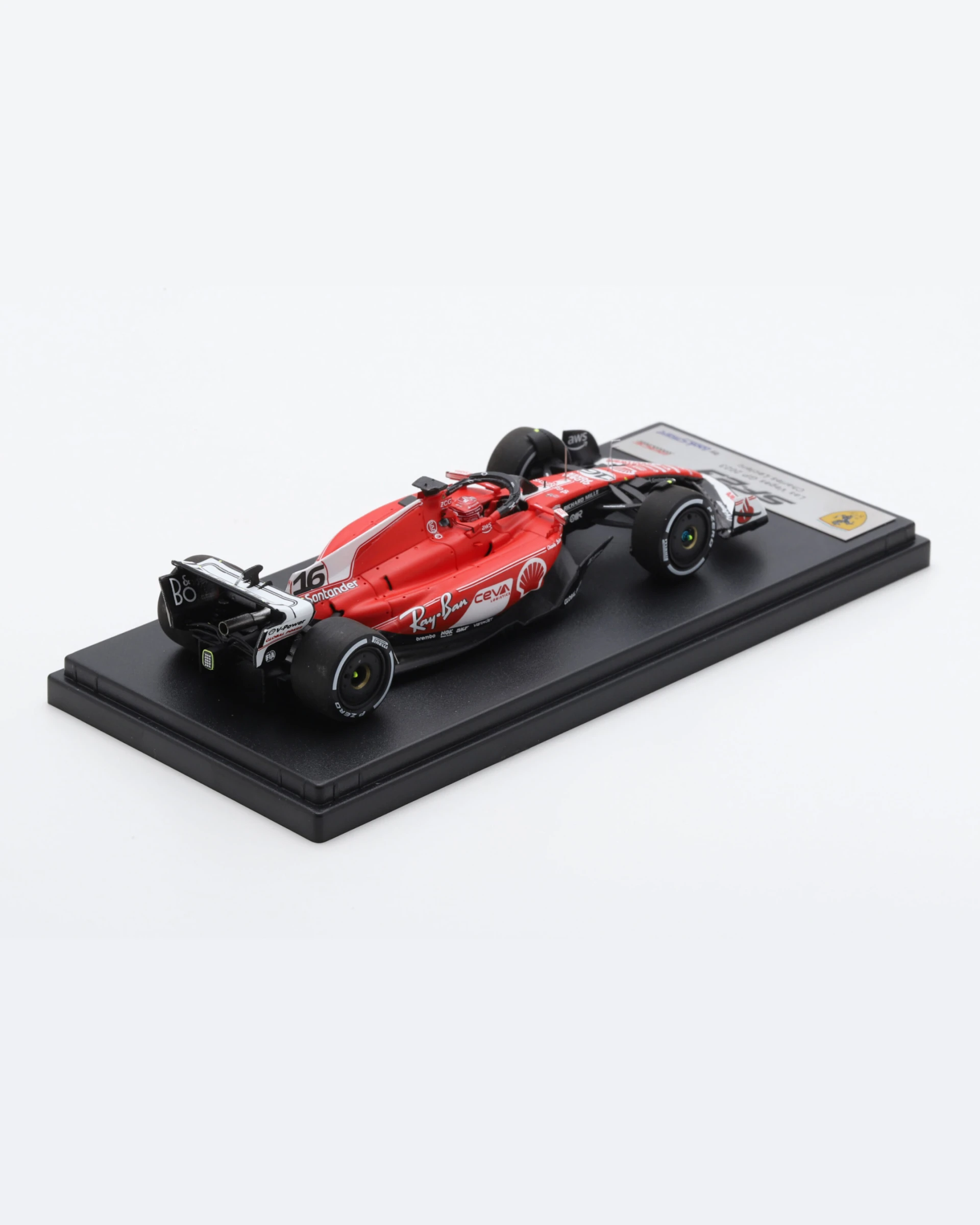 Looksmart Ferrari SF-23 Las Vegas GP 2023 1:43 #16 Charles Leclerc - 2nd Place Car