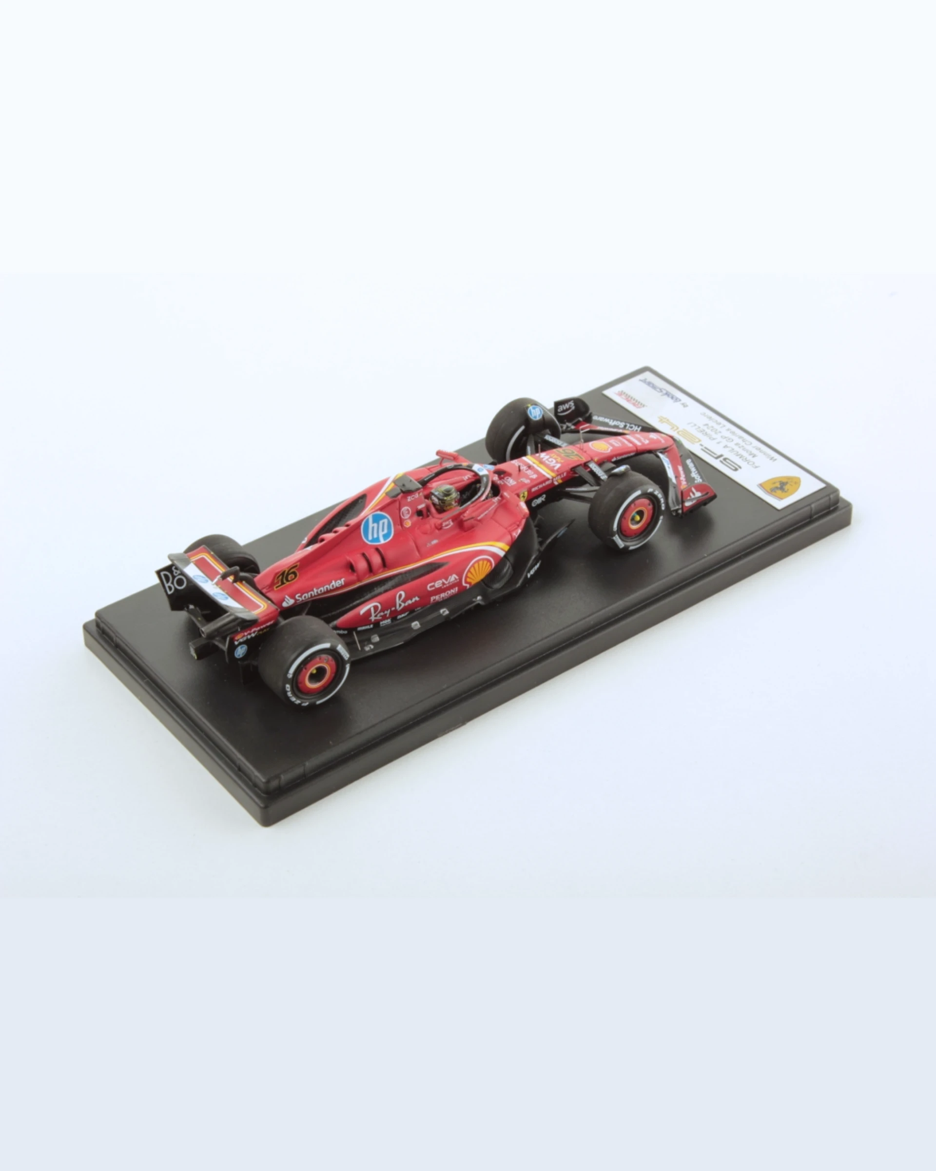 Looksmart Ferrari SF-24 Monza GP 2024 1:43 #16 Charles Leclerc - Winner