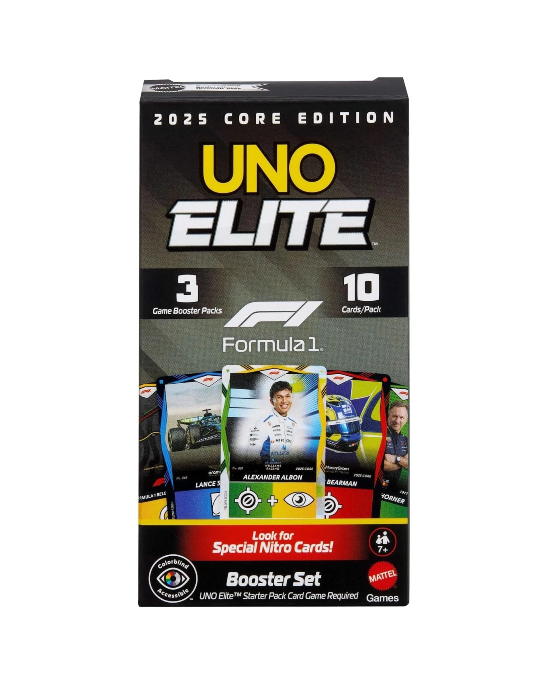 UNO Elite Formula 1 2025 Core Edition Booster Set 擴充包