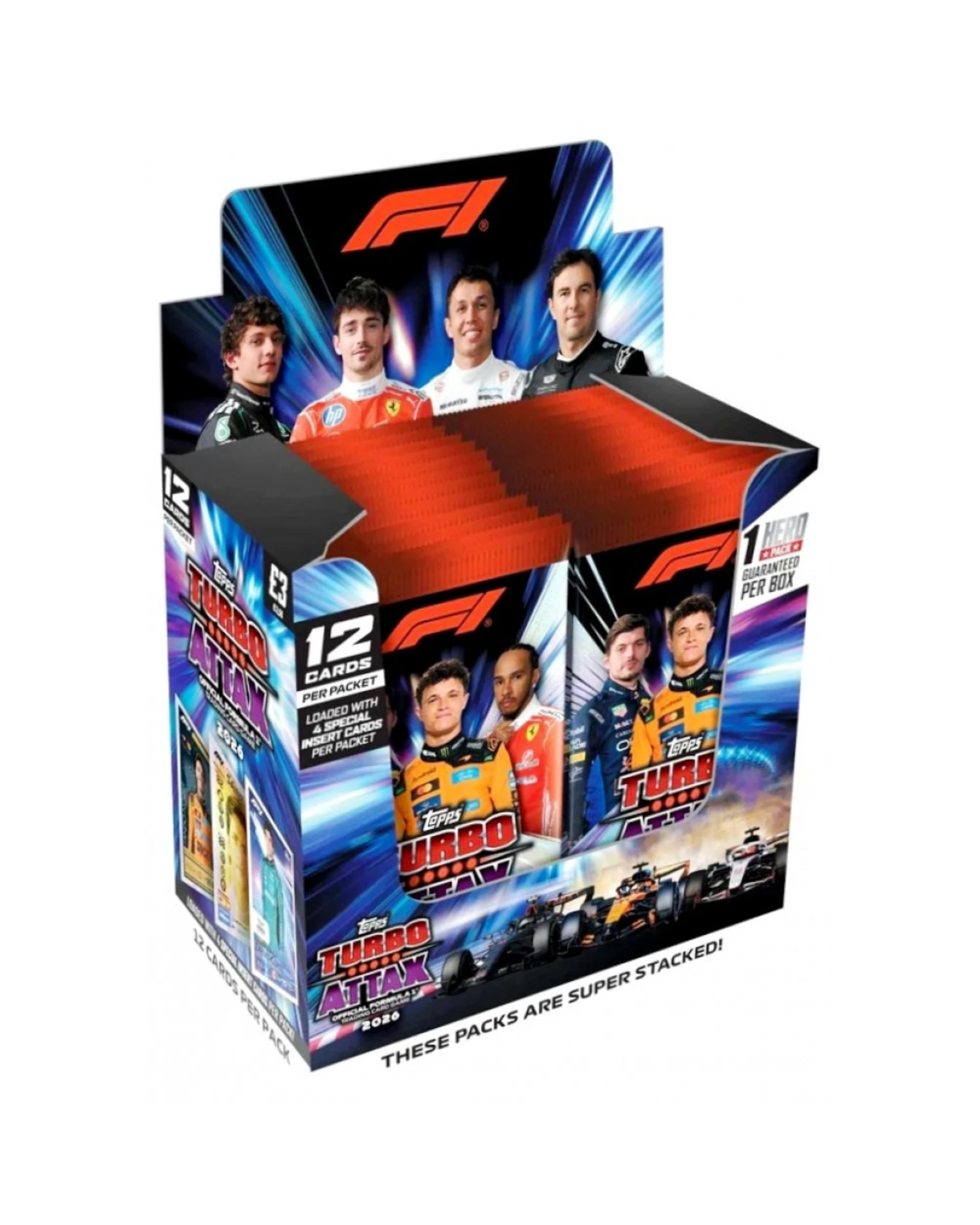 Topps Turbo Attax Formula 1® 2026 盲抽卡包