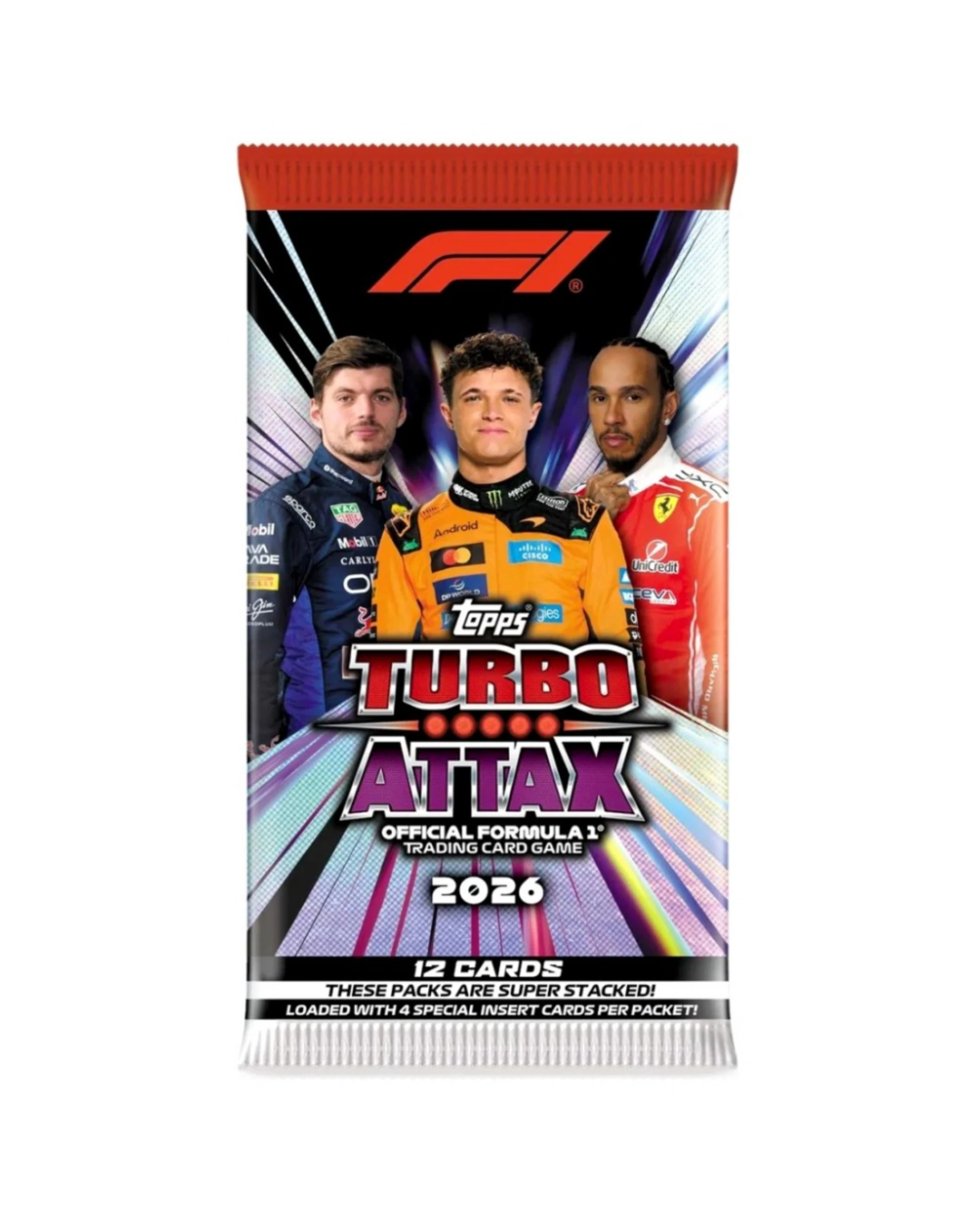 Topps Turbo Attax Formula 1® 2026 盲抽卡包
