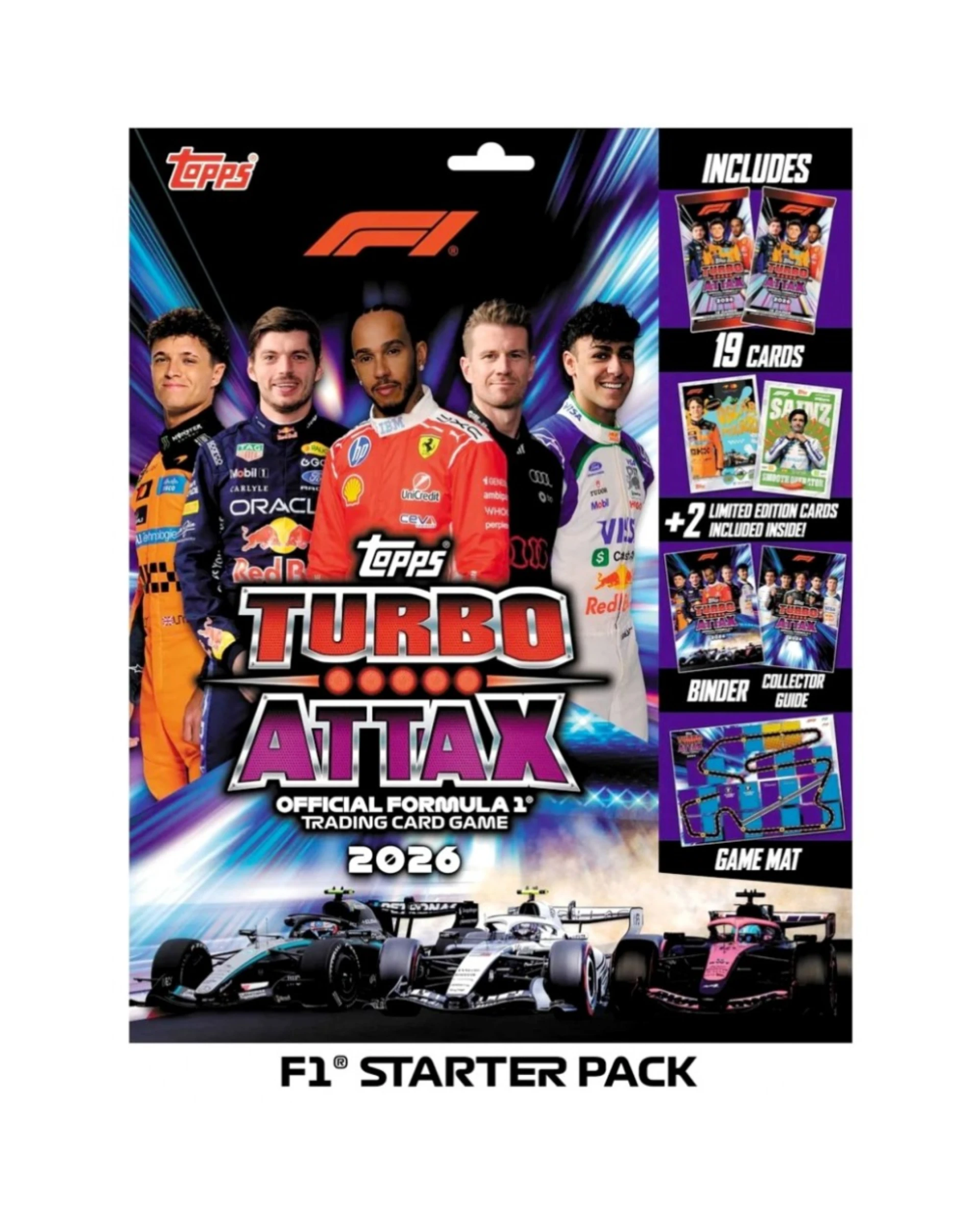Topps Turbo Attax Formula 1® 2026 Starter Pack 新手入門包