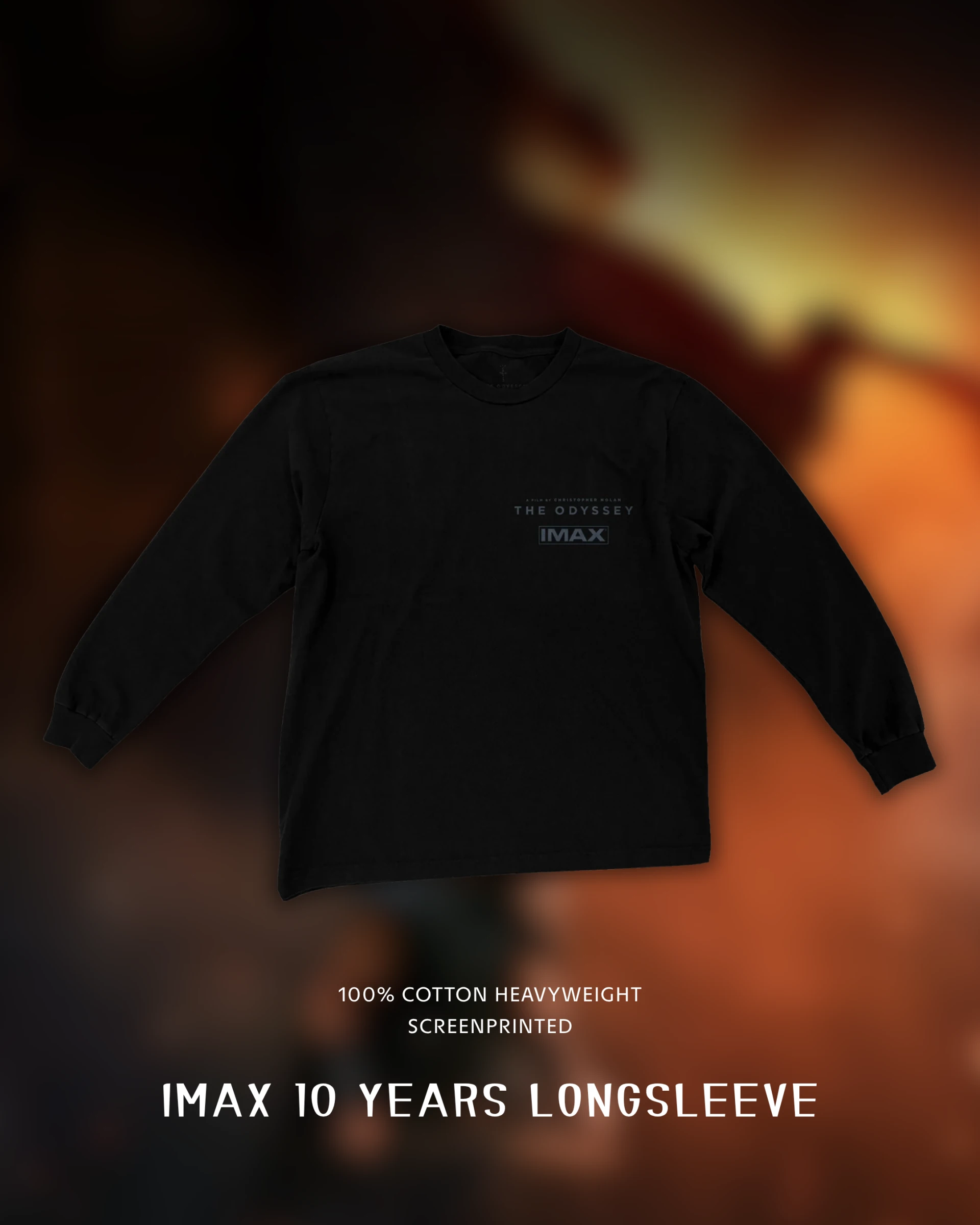 CACTUS JACK X THE ODYSSEY 聯名系列｜IMAX 10 Years Long Sleeve