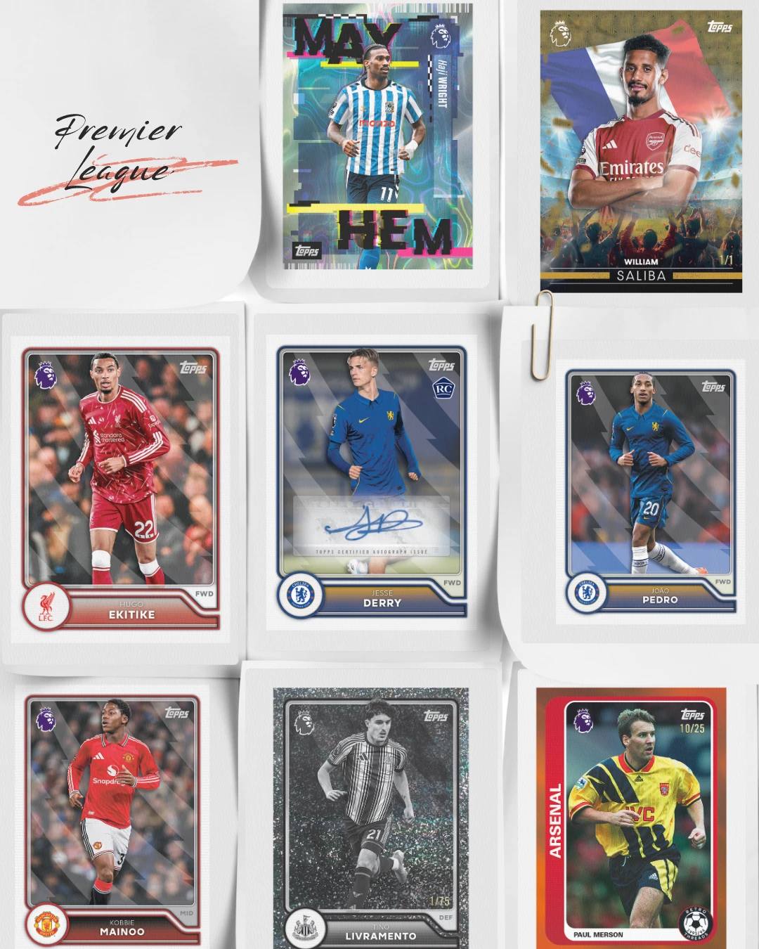Topps Flagship Premier League 2026/2027 英超球員卡｜Value Box
