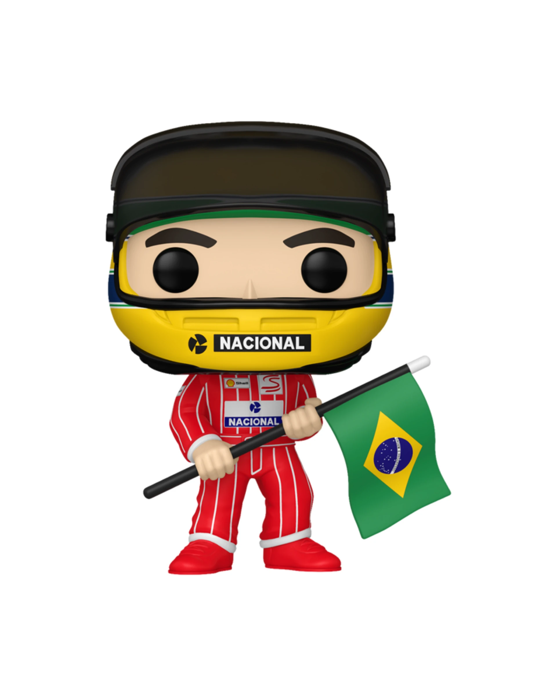 Funko 22 Pop! Ayrton Senna with Brazilian Flag