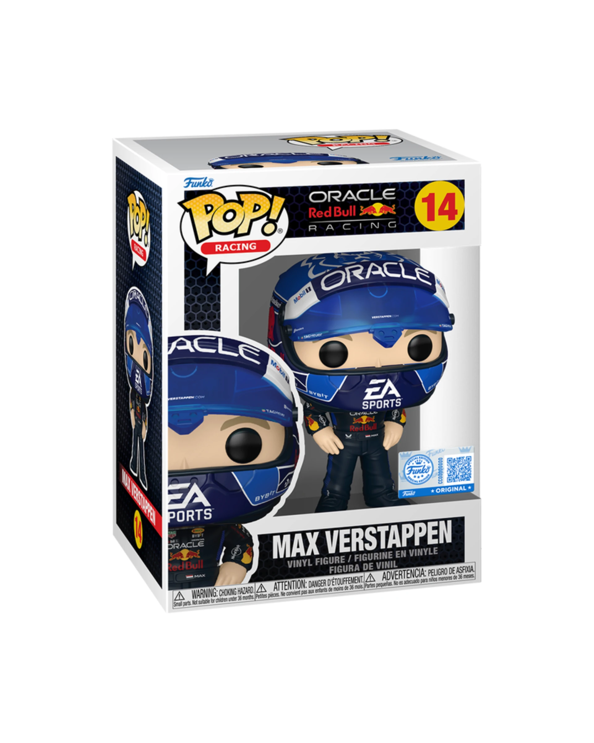 Funko 14 Pop! Max Verstappen with USA Helmet