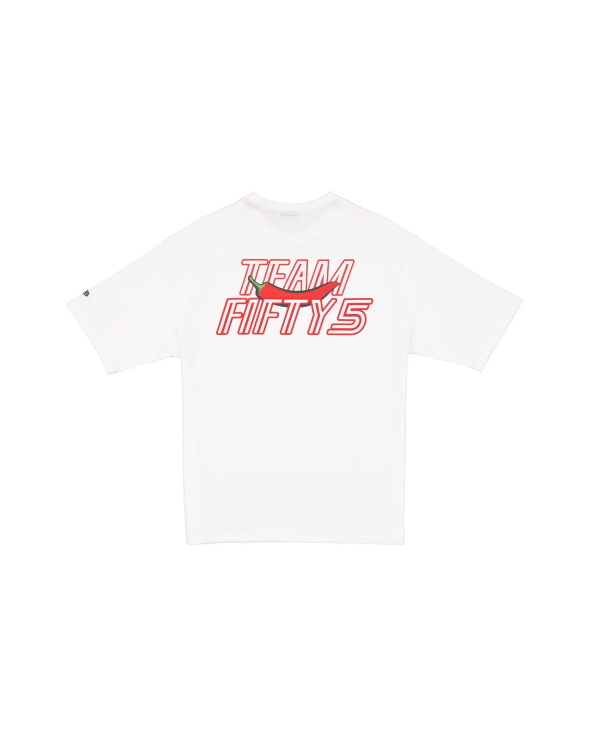 New Era Team FIFTY 5 2026 Carlos Sainz Optic White T-Shirt