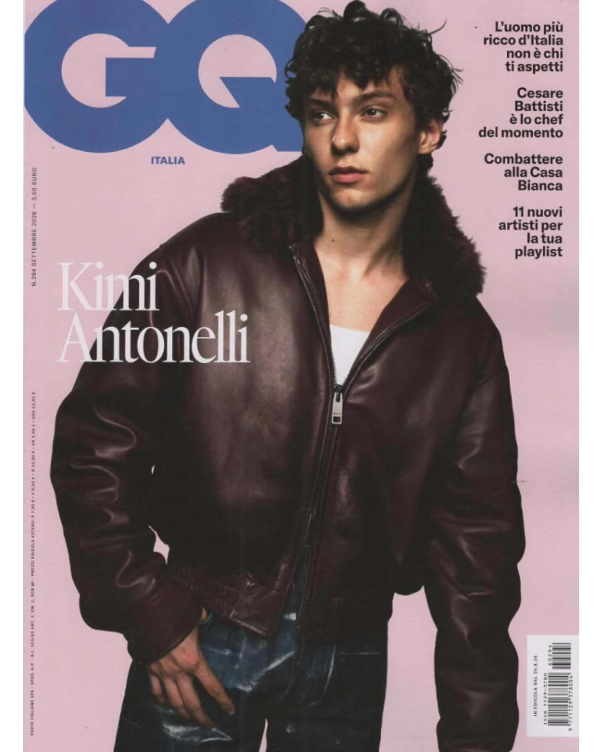 GQ ITALIA No.294/2026 Kimi Antonelli