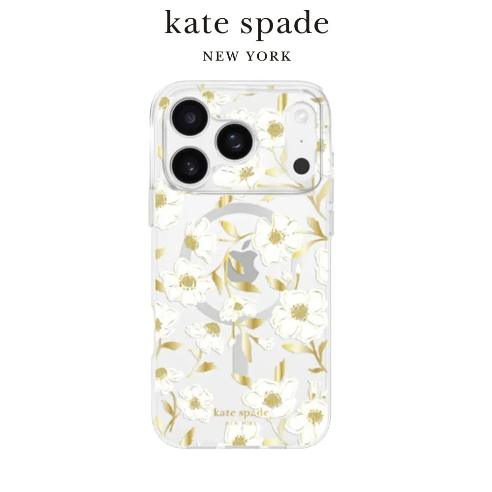 Kate Spade iPhone 17 系列 精品磁吸防摔殼 茉莉芬芳