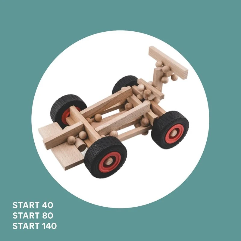 Timberix 靈感卡 小賽車