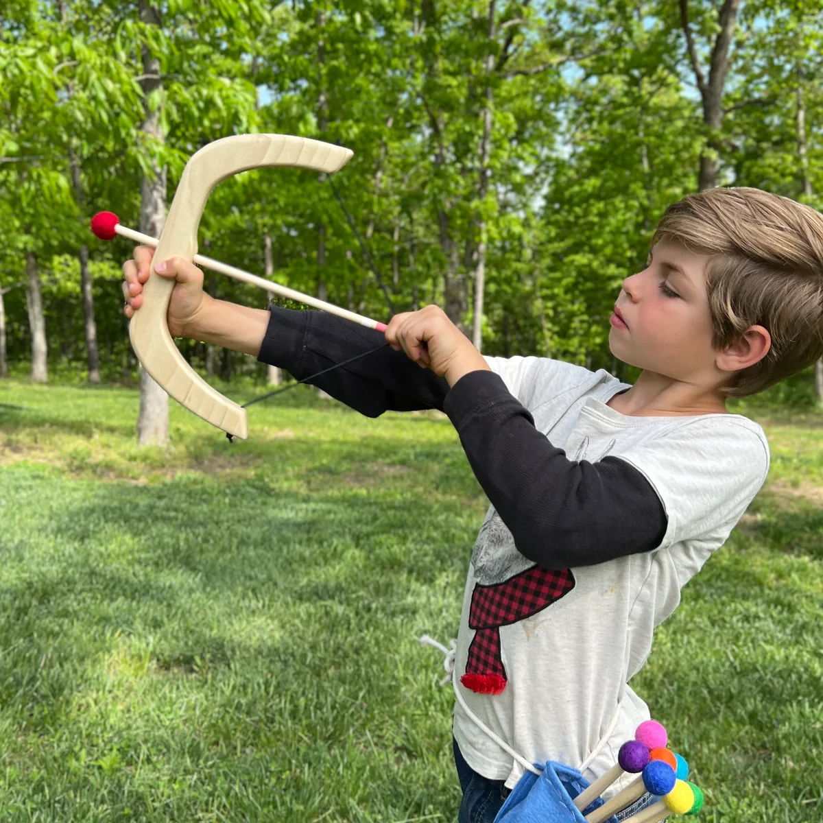 小尺寸弓箭組｜Small Bow Set  適合 2–6 歲的迷你小弓箭手！
