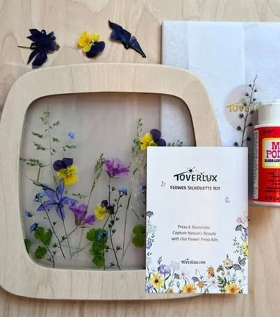 DIY 壓花組 Flower Silhouette Kit