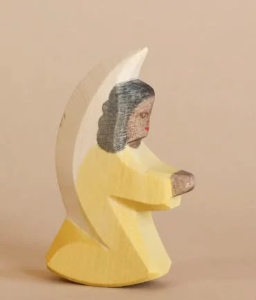 節慶系列|黃衣小天使( Little Angel Yellow) 木製手工公仔