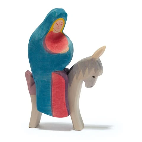 聖誕馬槽系列｜瑪利亞與驢子(Mary on Donkey )（2件組）