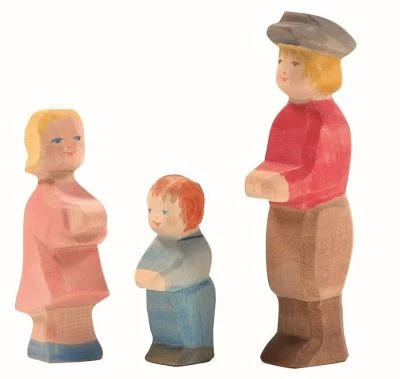 農場家庭系列｜小小幼兒 （Toddler）木製手工公仔