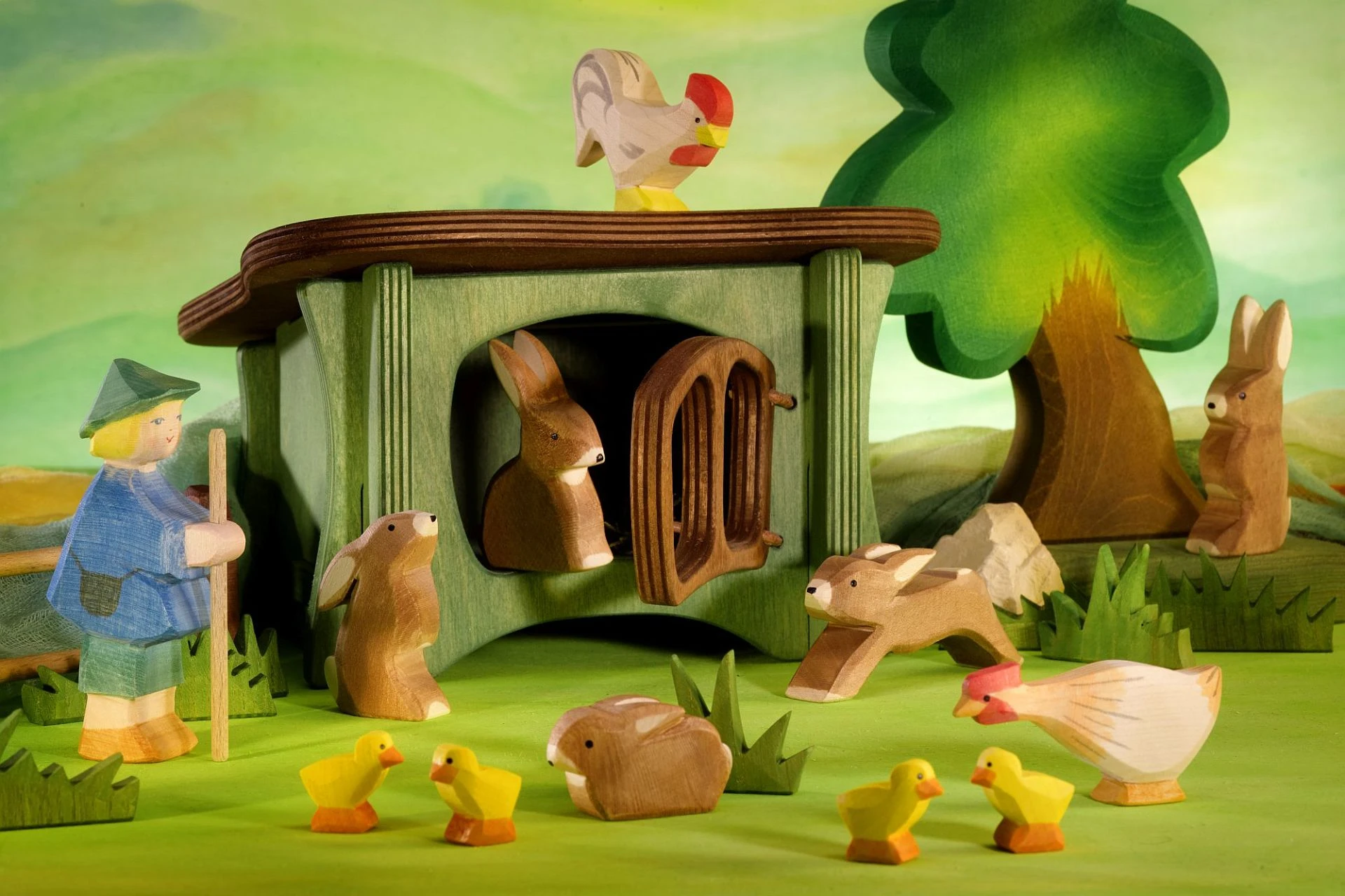 兔兔與鵝的家 Rabbit/Geese Hutch
