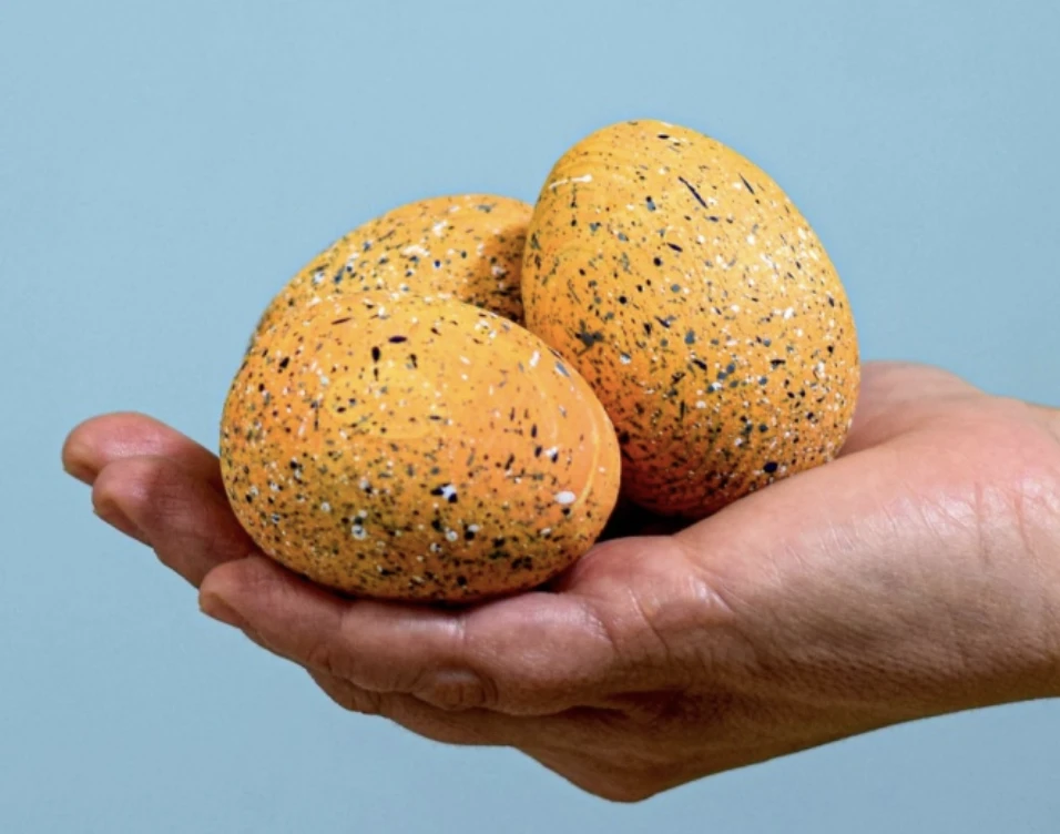 副櫛龍蛋三件組Parasaurolophus Eggs SET