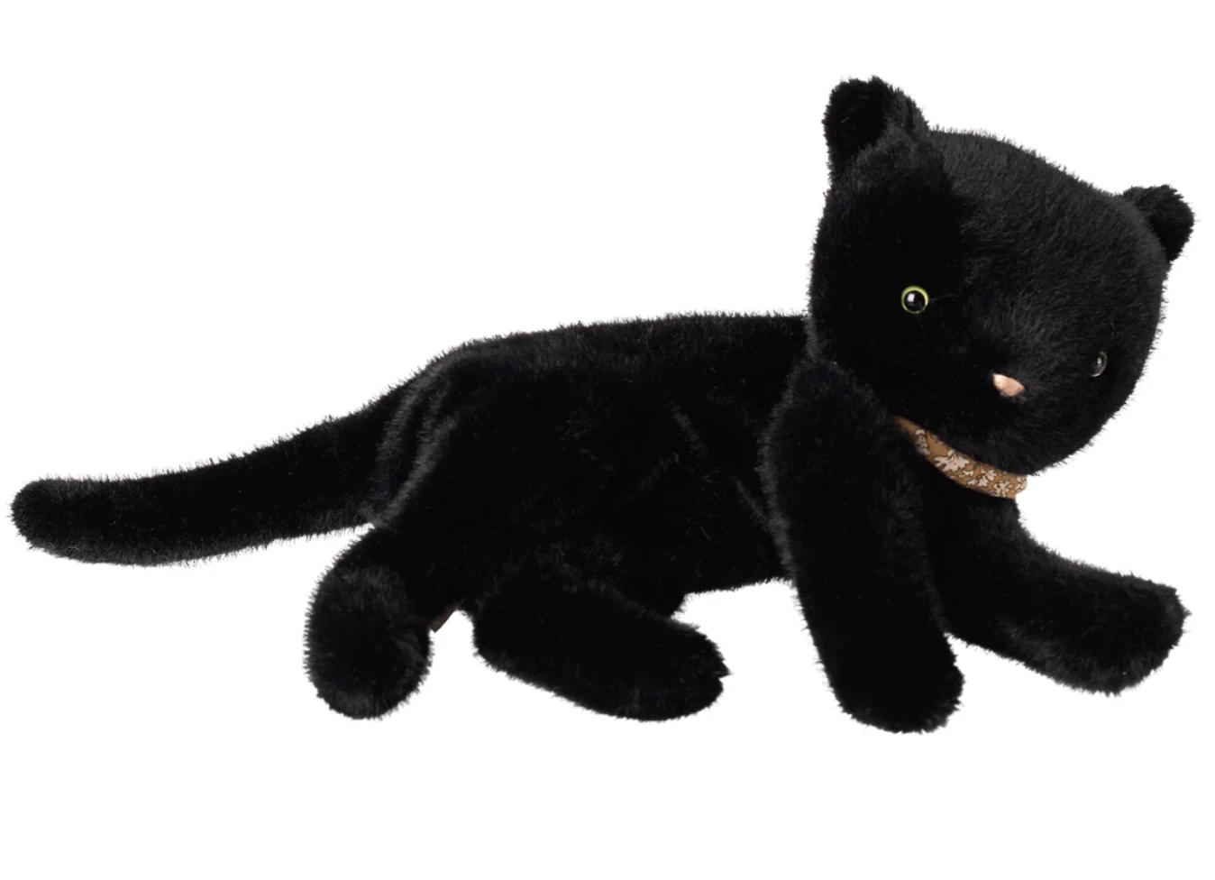 2025 新品睡覺小貓 Sleeping kitten plush, Medium - Black 黑色