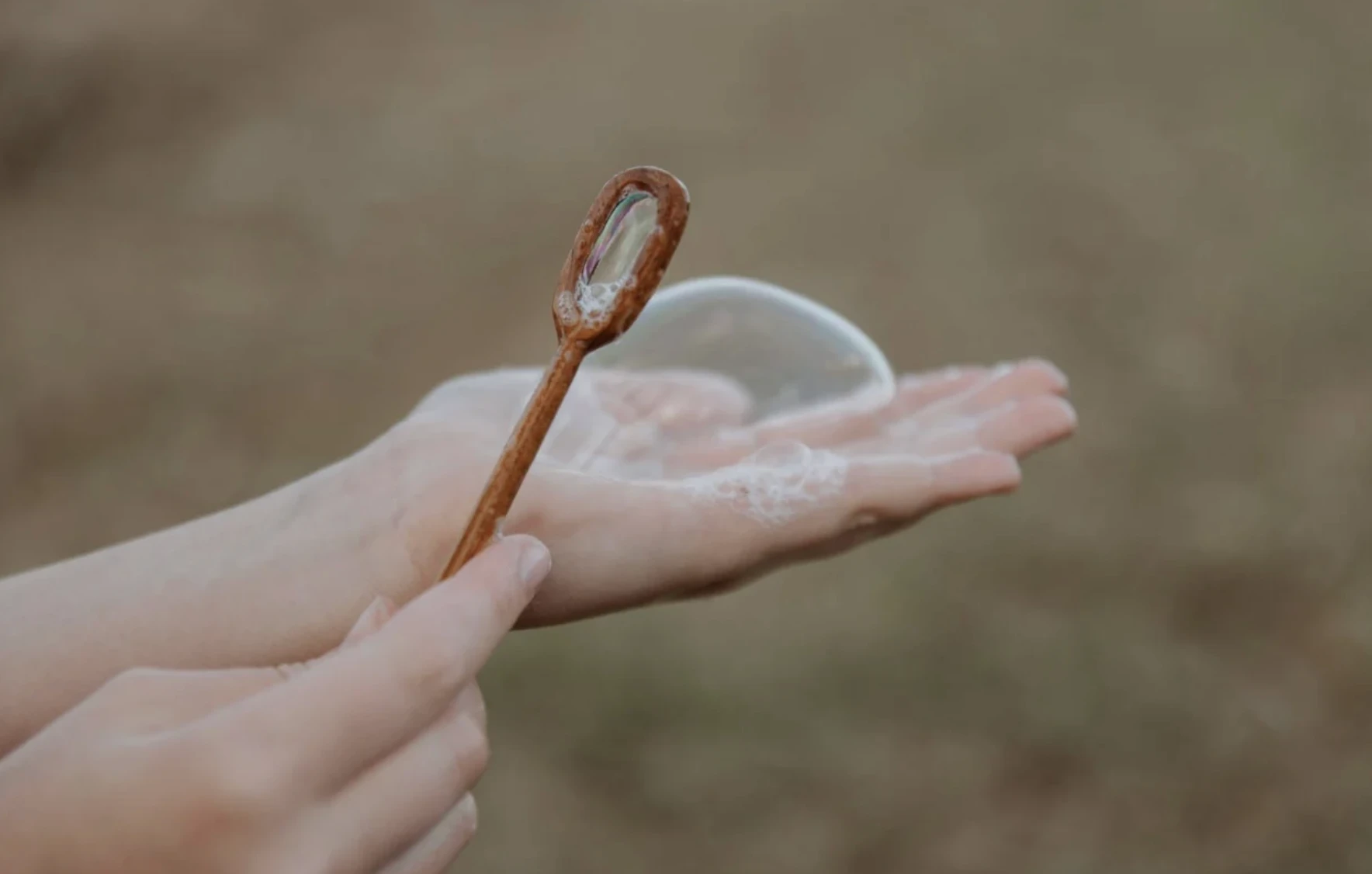 柚木泡泡棒單支組 Teak Bubble Stirrers