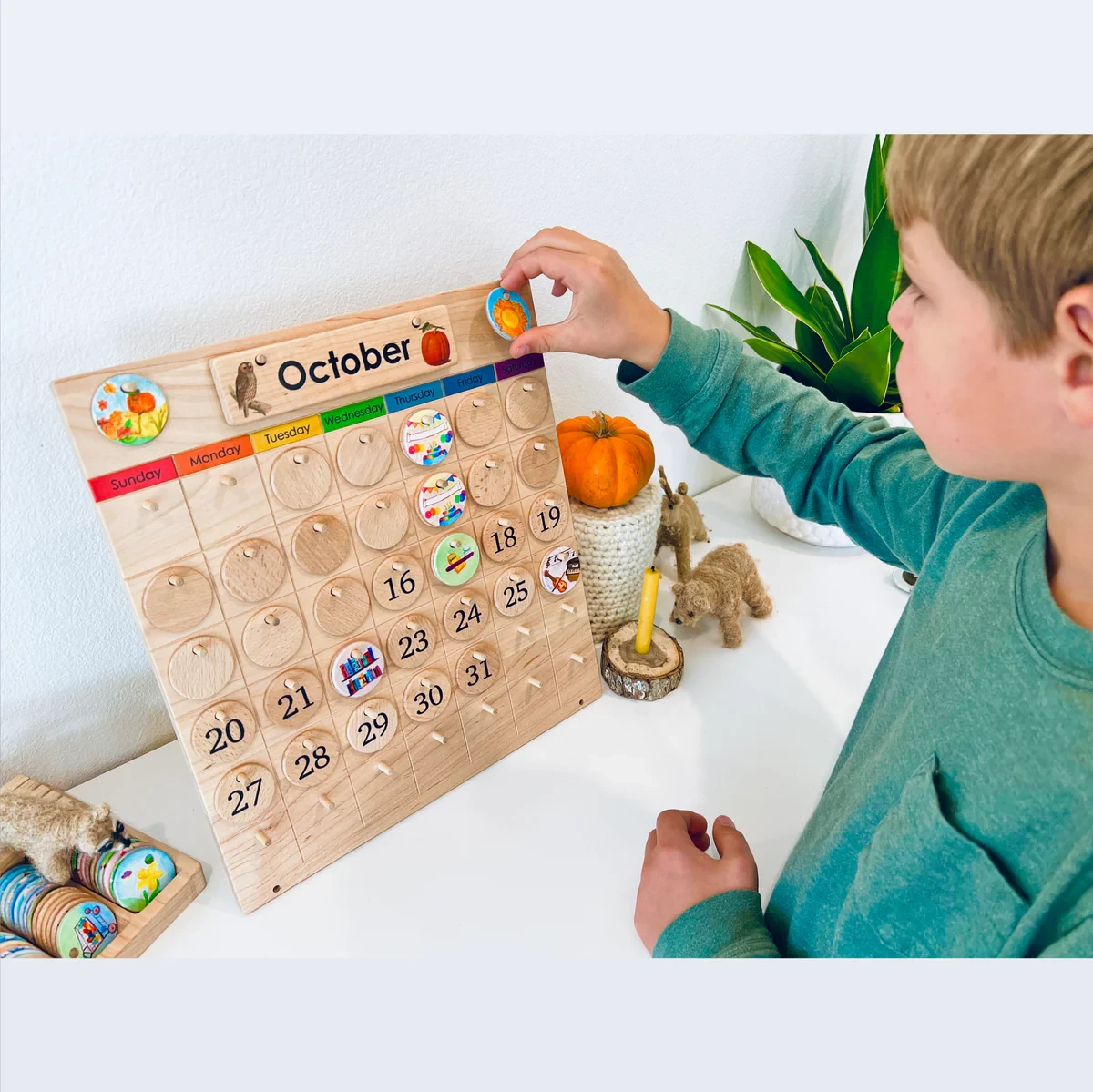木製月曆｜Home Calendar