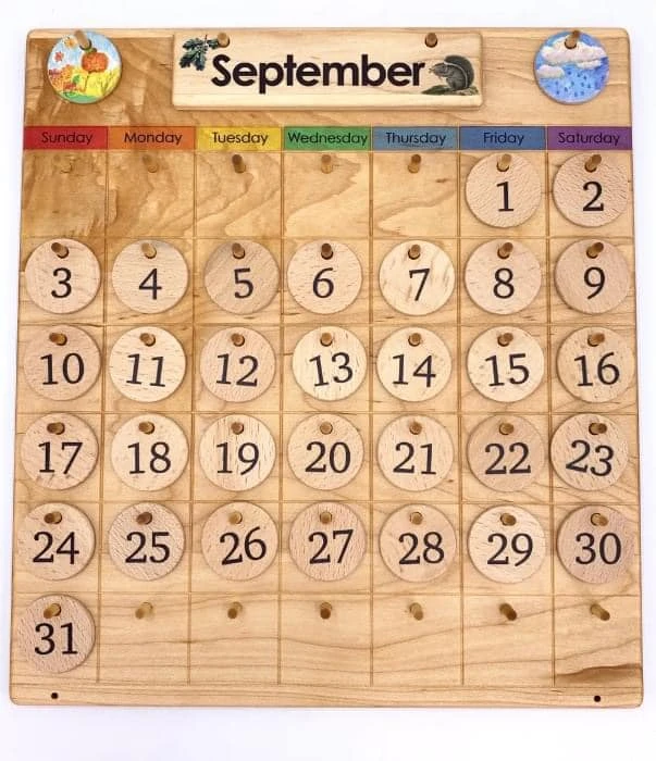 木製月曆｜Home Calendar