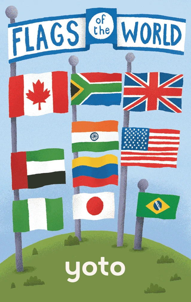 Yoto 卡片|Flags of the World 世界國旗問答