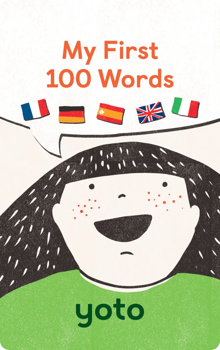 Yoto 卡片｜My First 100 Words 我的第一個 100 個單字