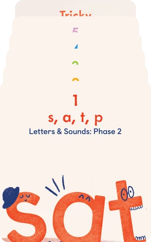 Yoto 卡片｜Phonics: Letters and Sounds: Phase 2 自然發音 第二階段套組