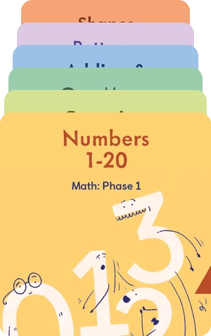 Yoto 卡片｜Math Phase 1 數學 第一階段套組