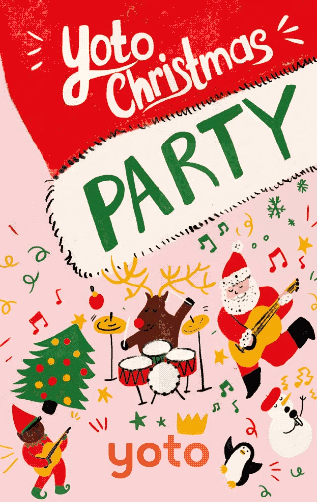 Yoto 卡片|Yoto Christmas Party Yoto 聖誕派對