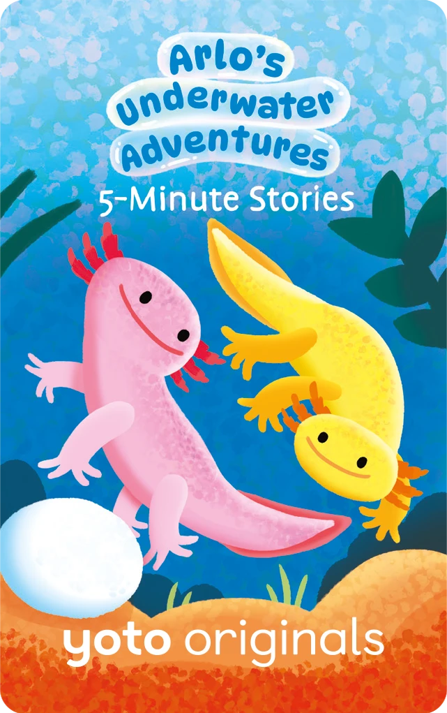 Yoto 卡片|Arlo's Underwater Adventures: 5-Minute Stories 美西螈 Arlo 海底五分鐘故事