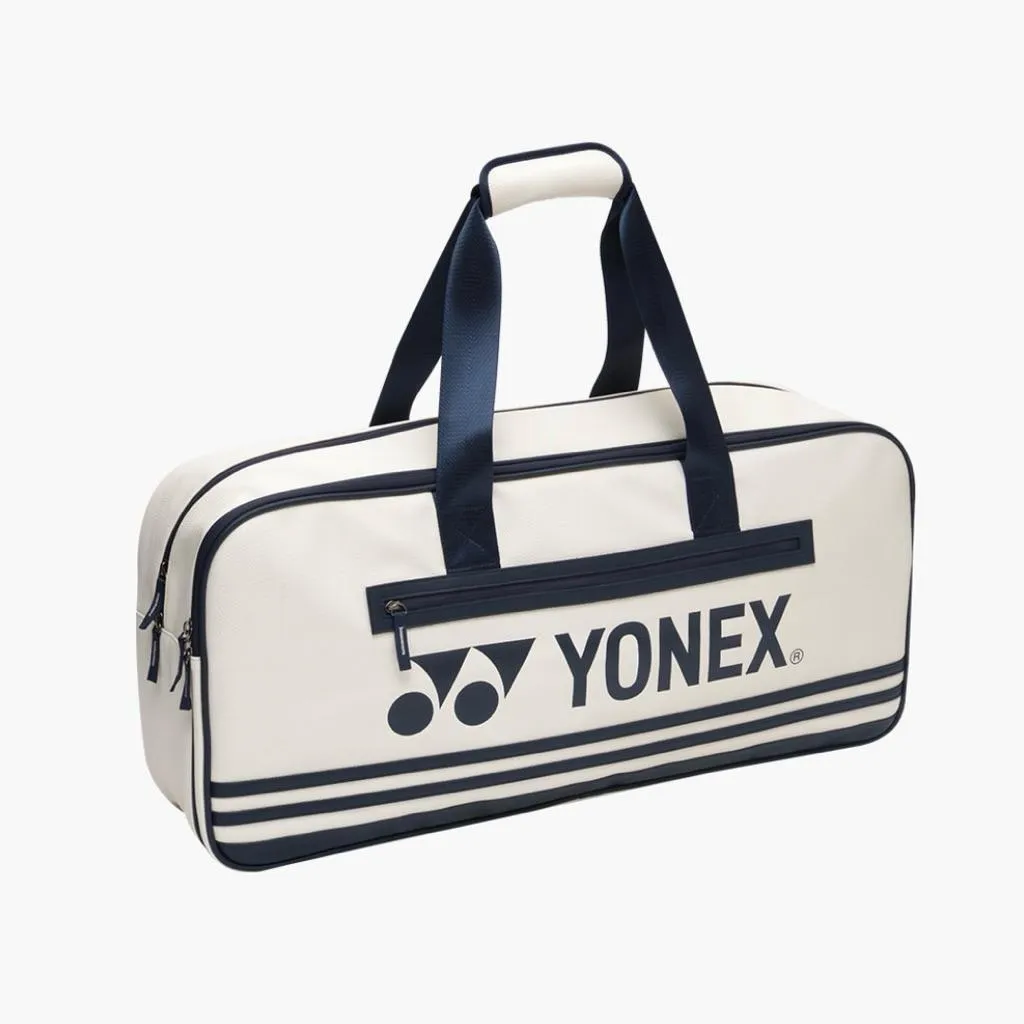 ✦ PRO羽球✦韓國YONEX｜羽球矩形包 兩層大容量 269BT004U//奶油白