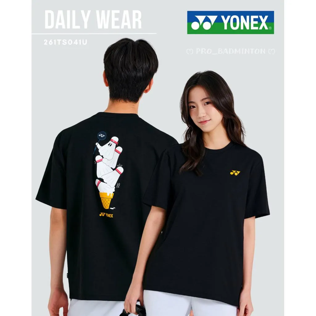 ✦ PRO羽球✦韓國YONEX｜運動休閒服 熱銷款🍦冰淇淋羽球 261TS041U 不含棉質//男女通用