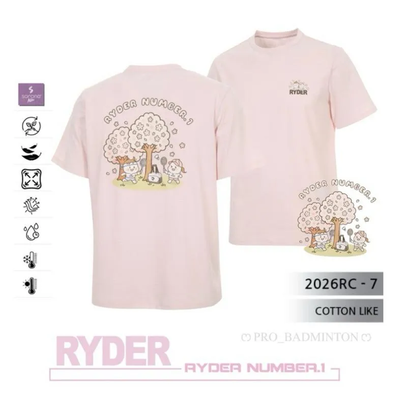 ✦ PRO羽球✦ 韓國RYDER｜櫻花限定款 2026RC-7 運動休閒服 不含棉質