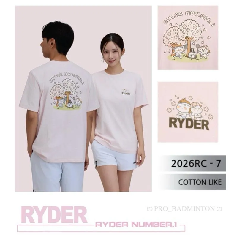 ✦ PRO羽球✦ 韓國RYDER｜櫻花限定款 2026RC-7 運動休閒服 不含棉質