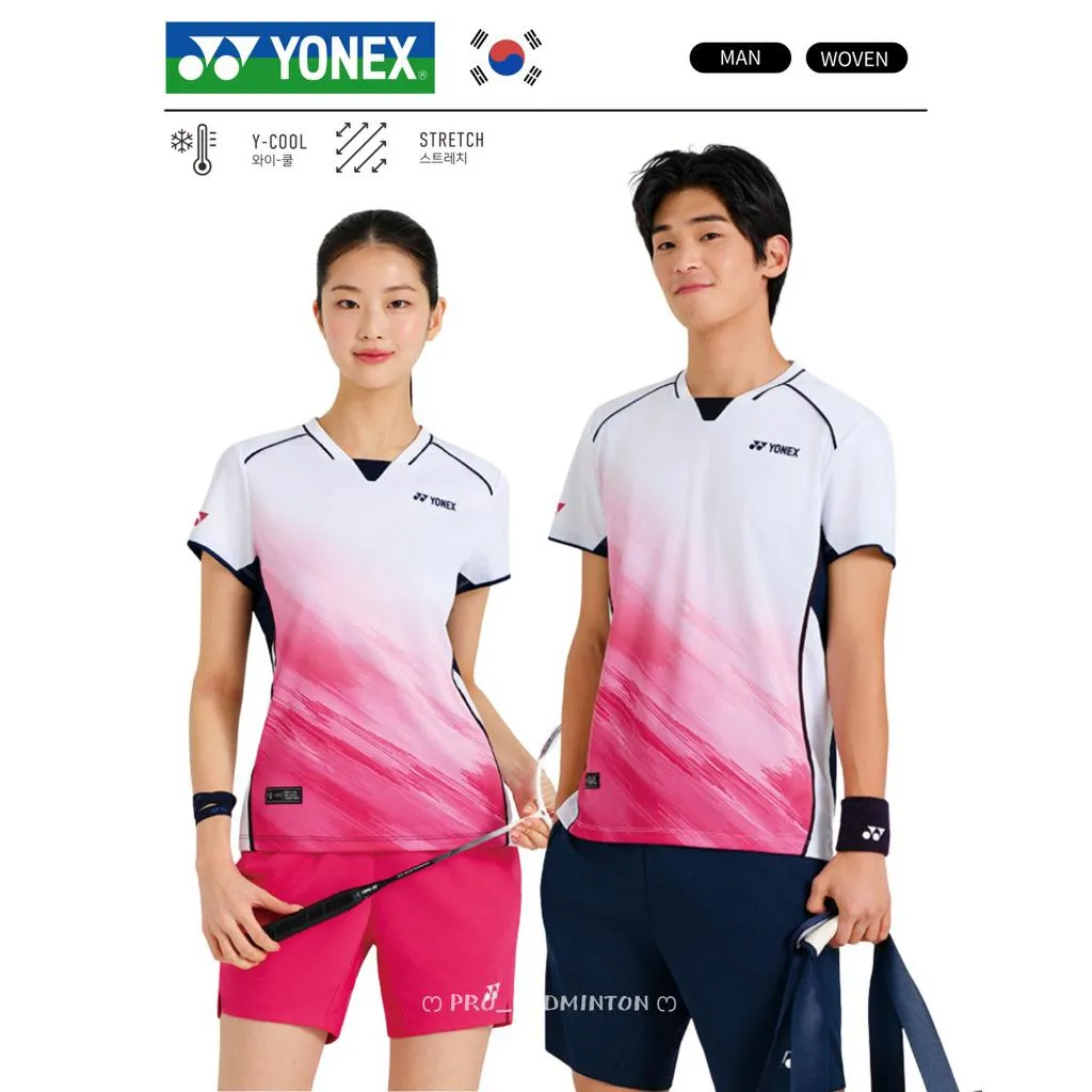 羽球✦ 韓國YONEX｜羽球比賽服 261TS007M 008F｜男版女版