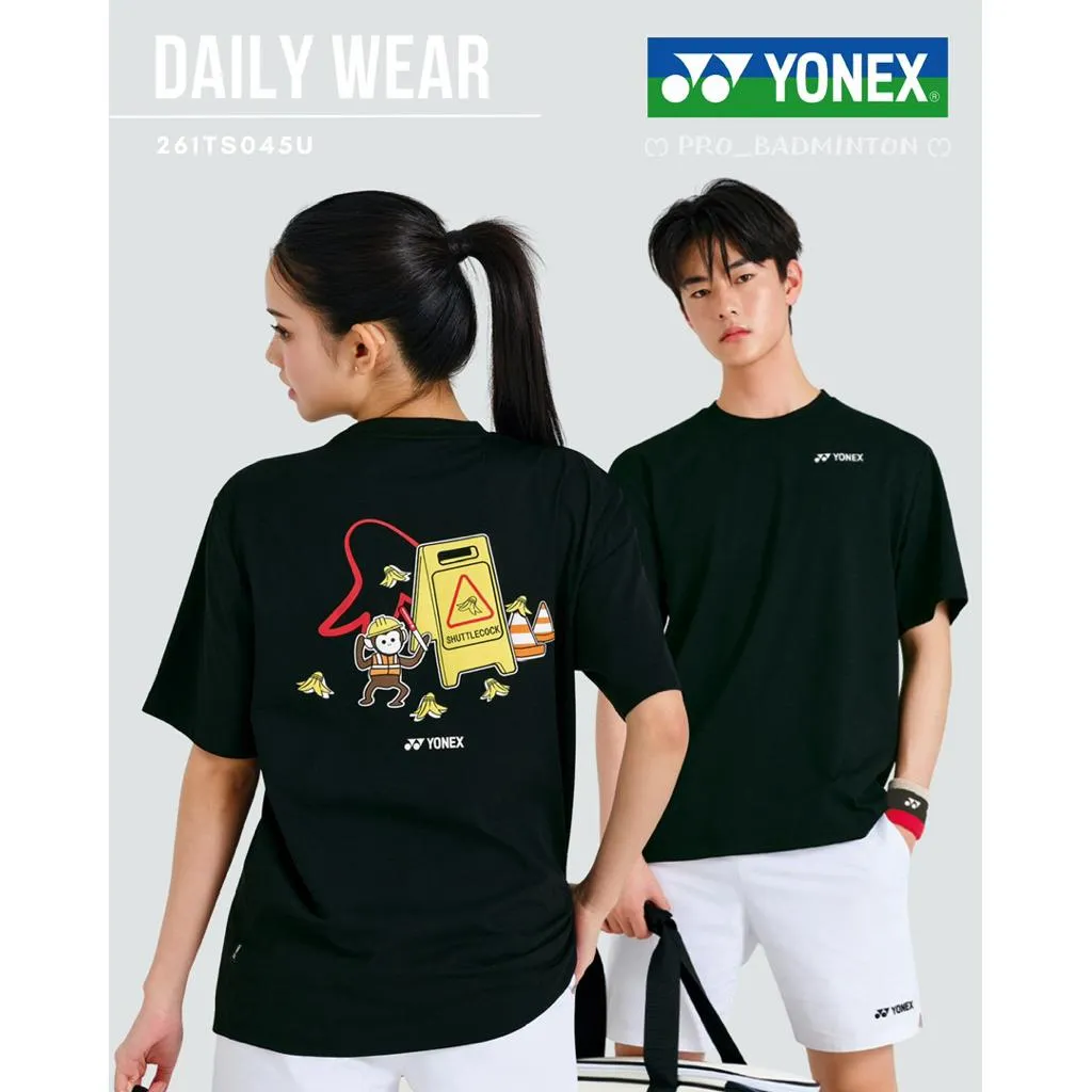 ✦ PRO羽球✦韓國 YONEX｜羽球 運動休閒服 261TS045U｜不含棉質 男女通用