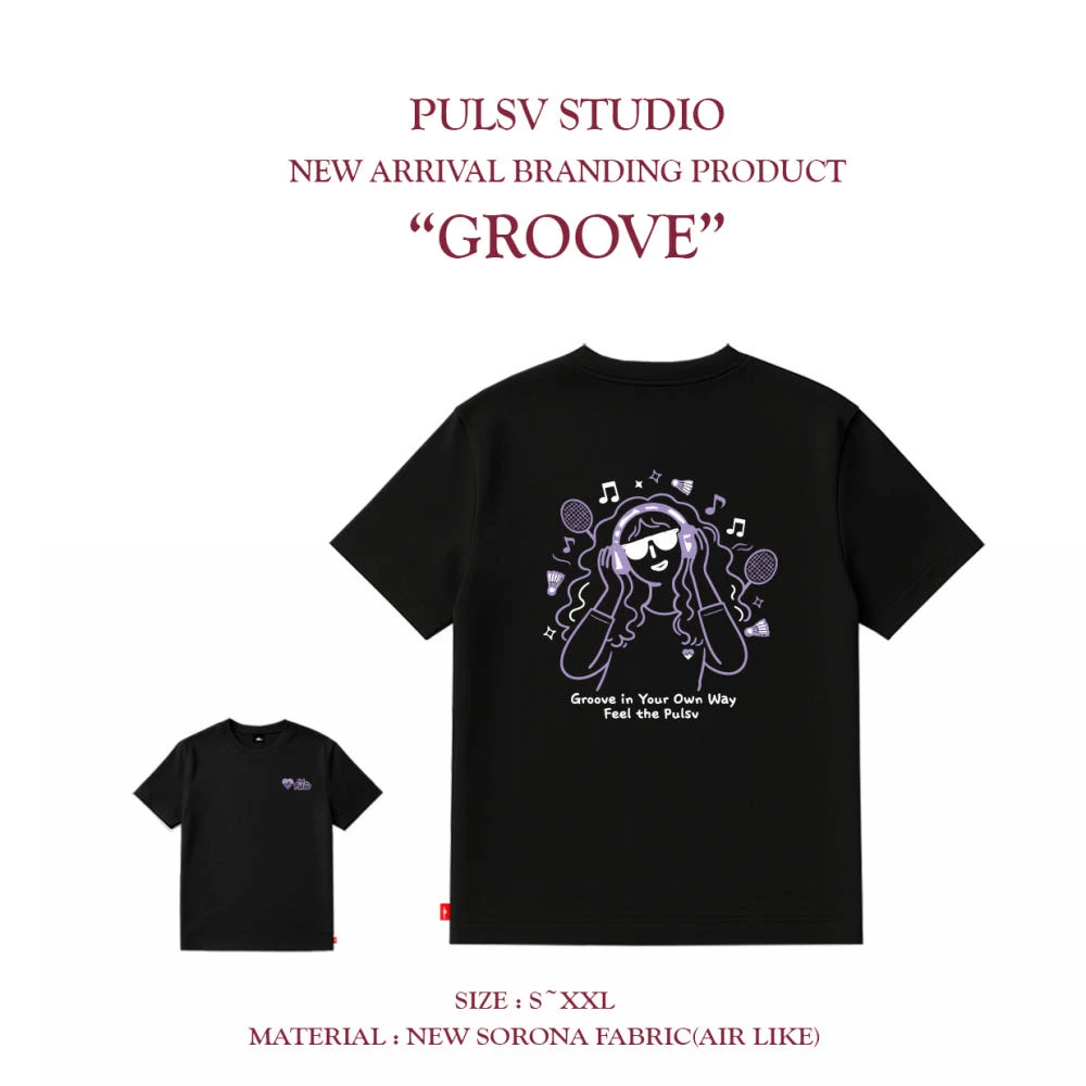 ✦PRO羽球✦🇰🇷PULSV｜運動休閒服 2026馬年限定//白色 黑色