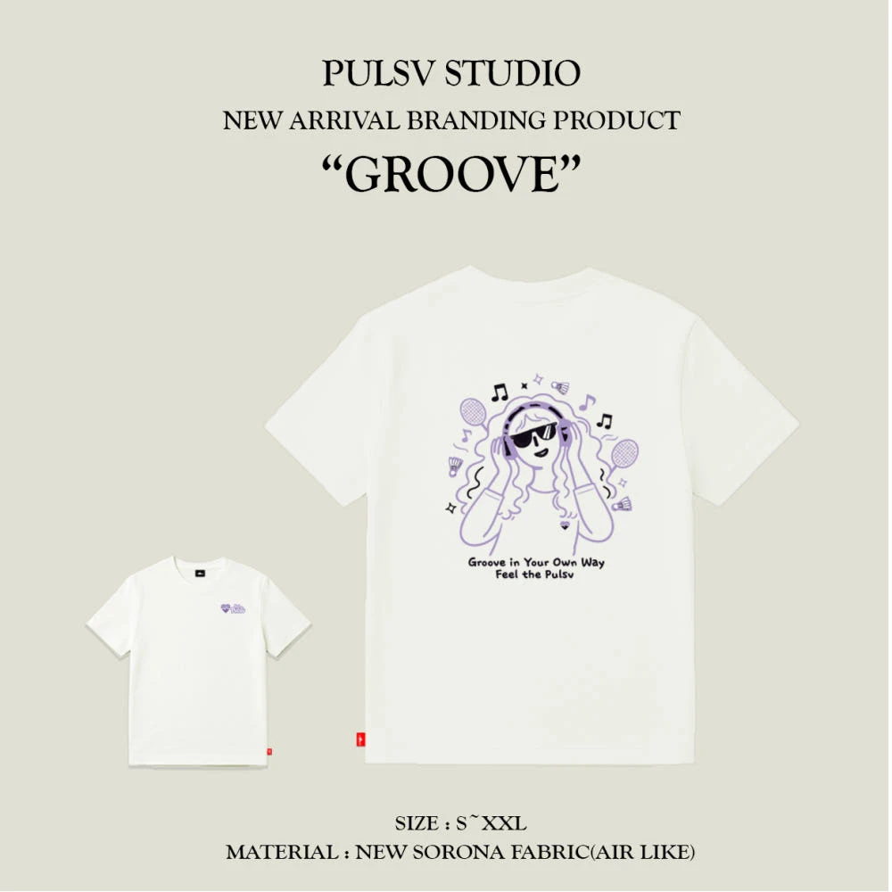 ✦PRO羽球✦🇰🇷PULSV｜運動休閒服 2026馬年限定//白色 黑色