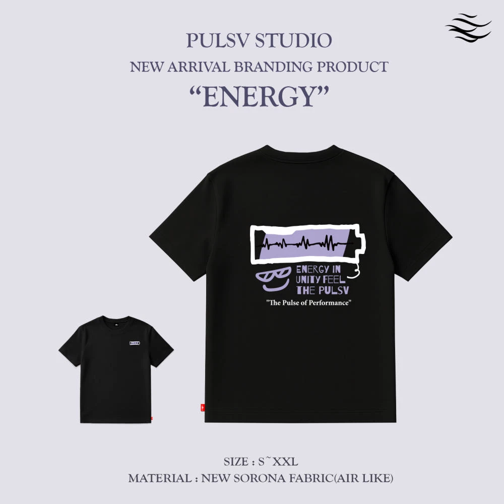 ✦PRO羽球✦🇰🇷PULSV｜運動休閒服 Energy //白色 黑色 黃色