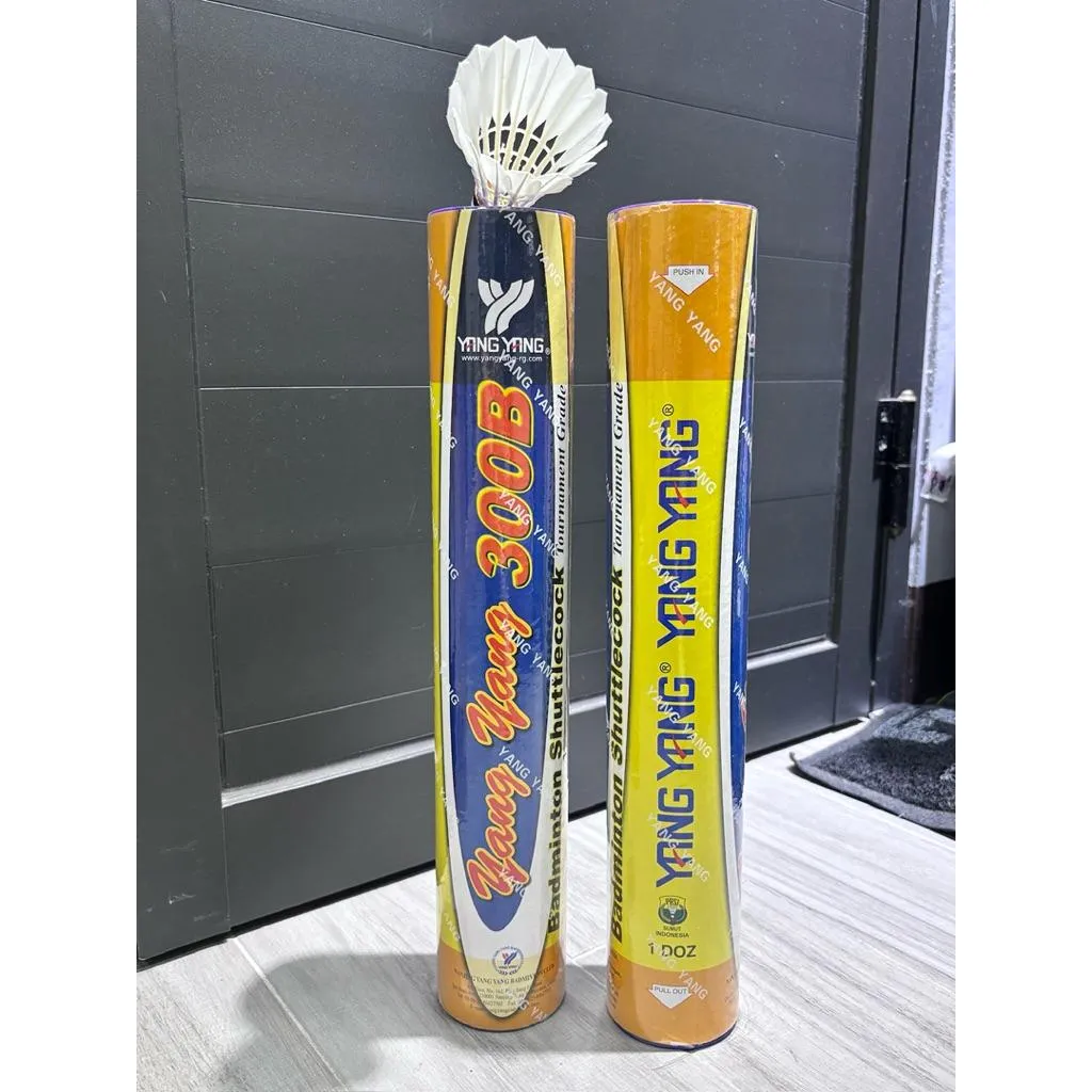 ✦ PRO羽球✦ 【🇲🇾YOUNG】300B 比賽級 羽毛球｜BWF認證 特級鵝毛 三拼球頭