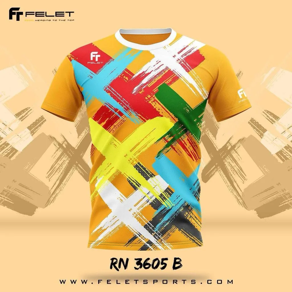 【輝厲FELET】羽球比賽服 RN3605｜運動衣 排汗透氣｜零碼3XL 大尺寸