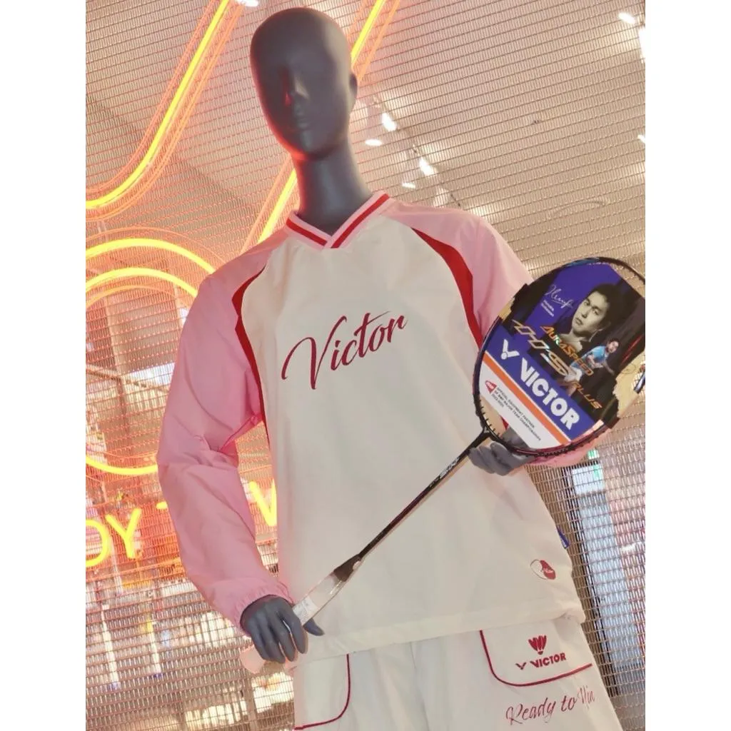 ✦ PRO羽球✦韓國VICTOR 情人節限定款｜輕量防風長袖上衣 VT26AJK207U｜男女通用 韓版限定