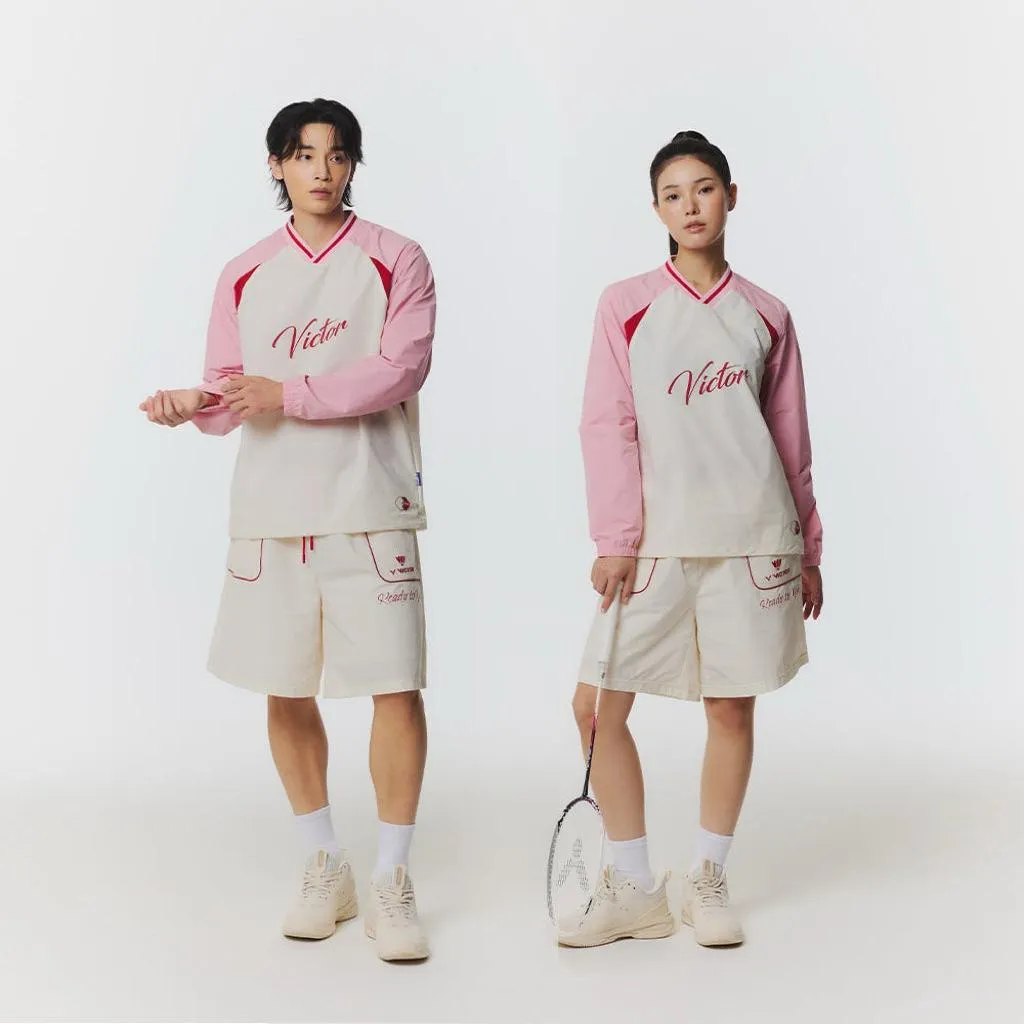 ✦ PRO羽球✦韓國VICTOR 情人節限定款｜輕量防風長袖上衣 VT26AJK207U｜男女通用 韓版限定