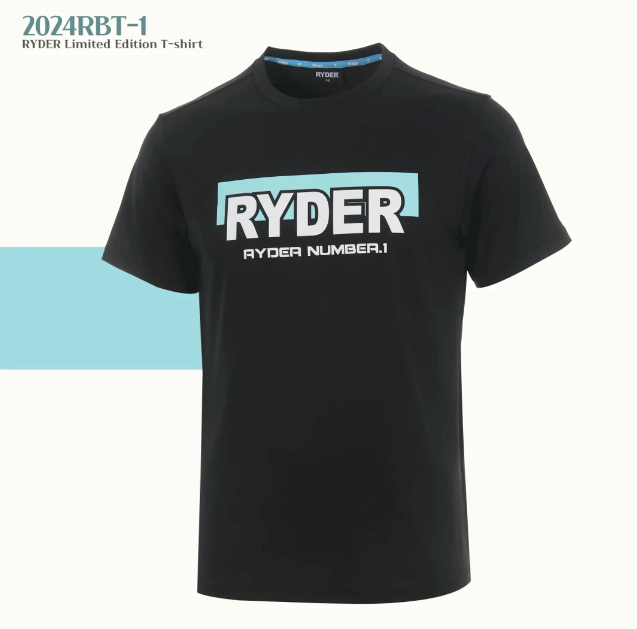 ✦ PRO羽球✦ 韓國RYDER｜ 運動訓練服 2024RBT-1//黑色//男版 女版