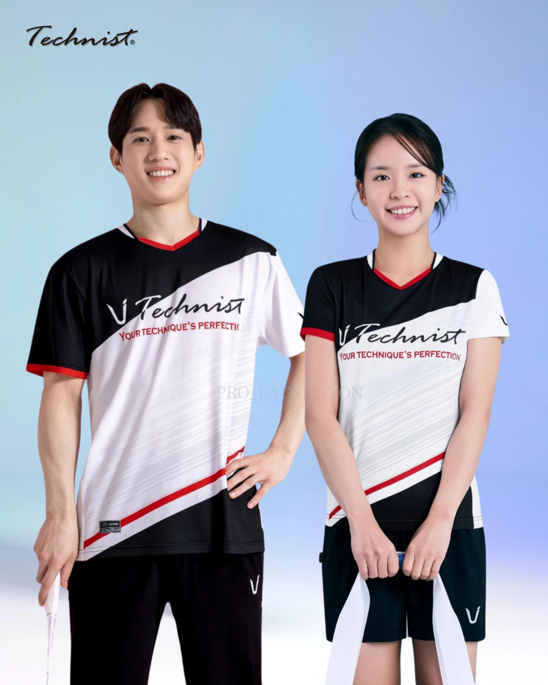 ✦PRO羽球✦韓國TECHNIST｜羽球比賽服TNT66032  //女版 男版