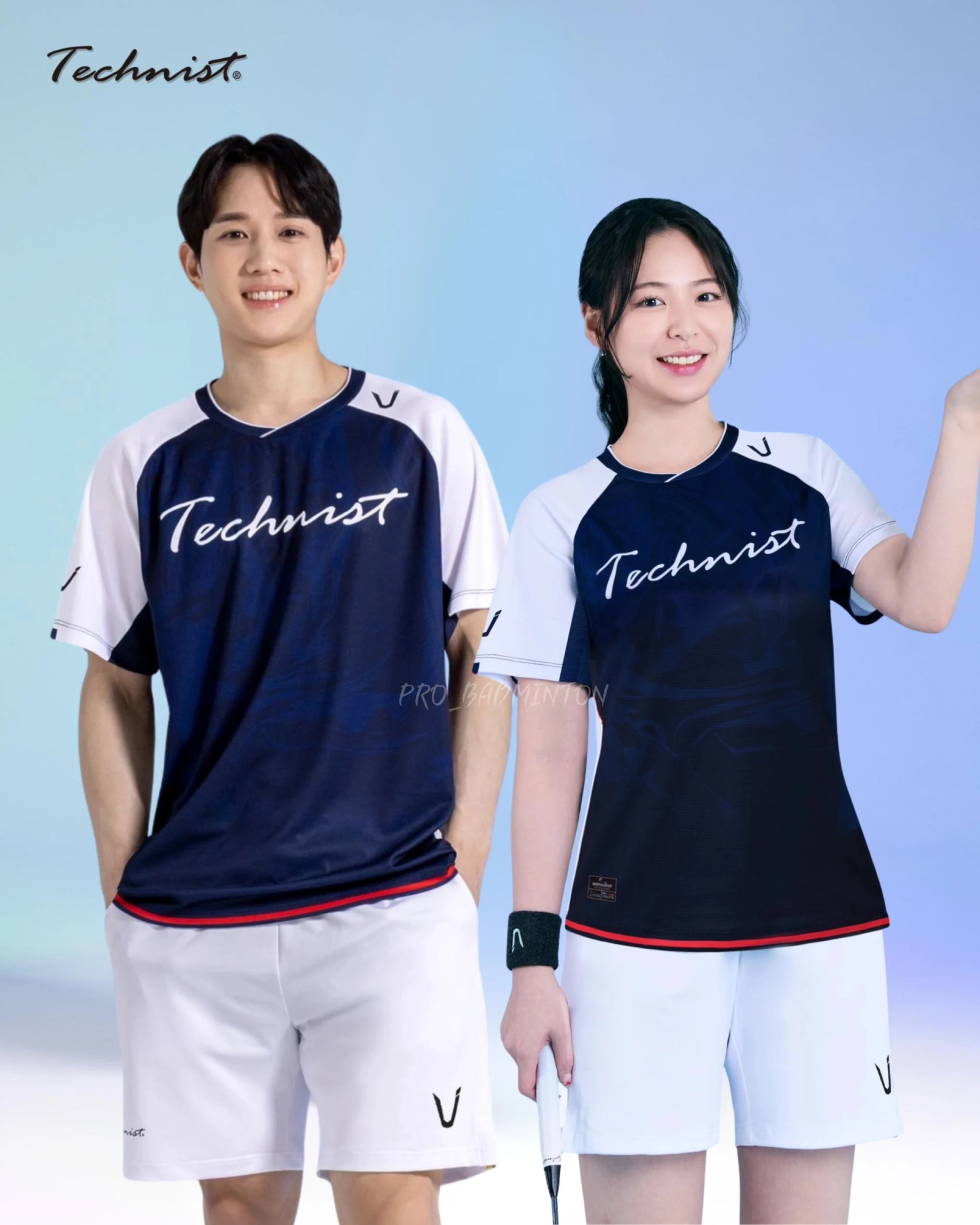 ✦PRO羽球✦韓國TECHNIST｜羽球比賽服 TNT56043  //女版 男版