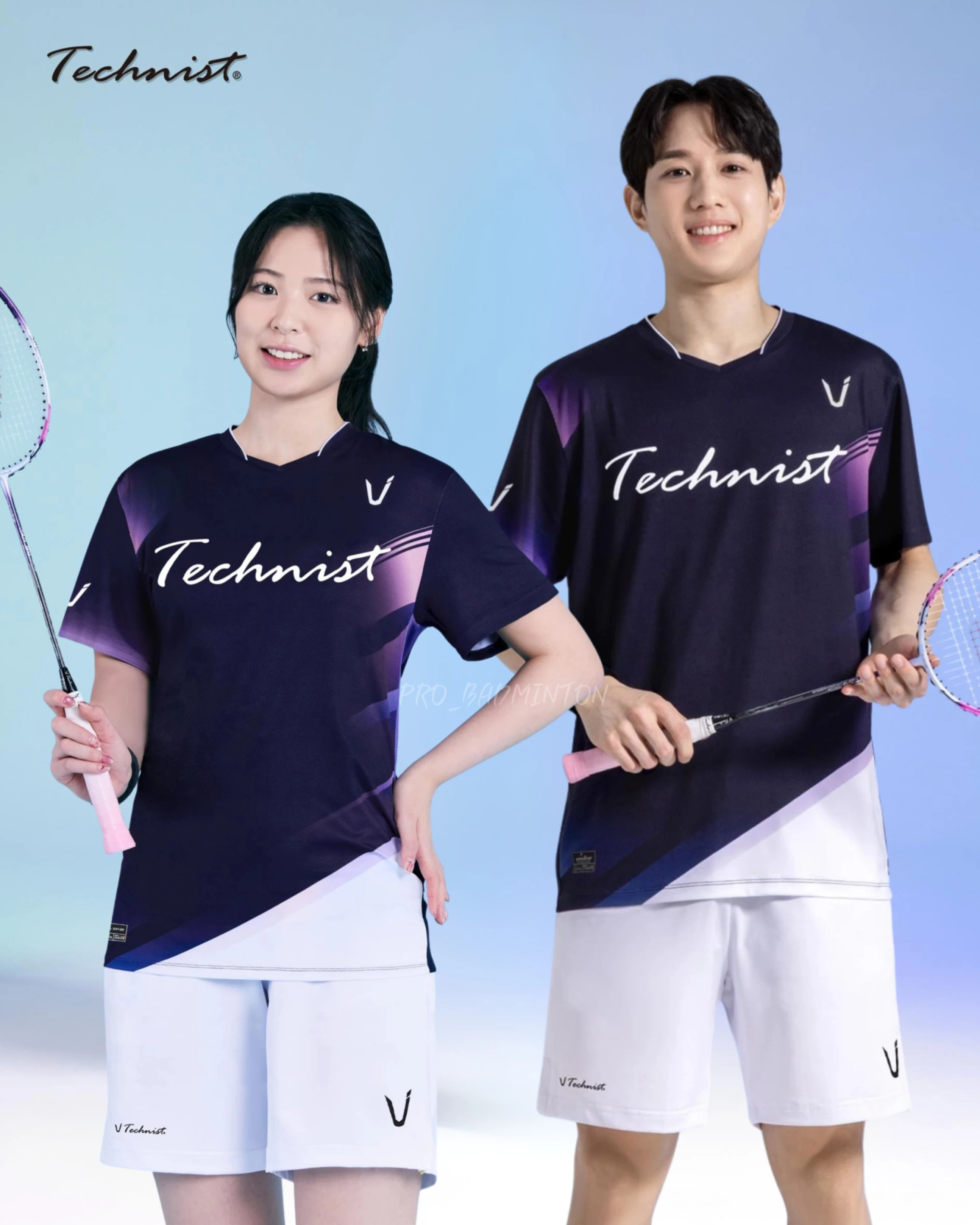 ✦PRO羽球✦韓國TECHNIST|羽球比賽服 TNT56049 //女版 男版