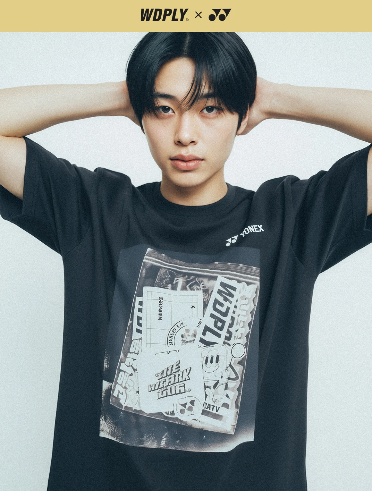 ✦ PRO羽球✦ 韓國YONEX︱ WonderPlay系列 運動休閒服 254TS004U 不含棉質 男女通用//黑色